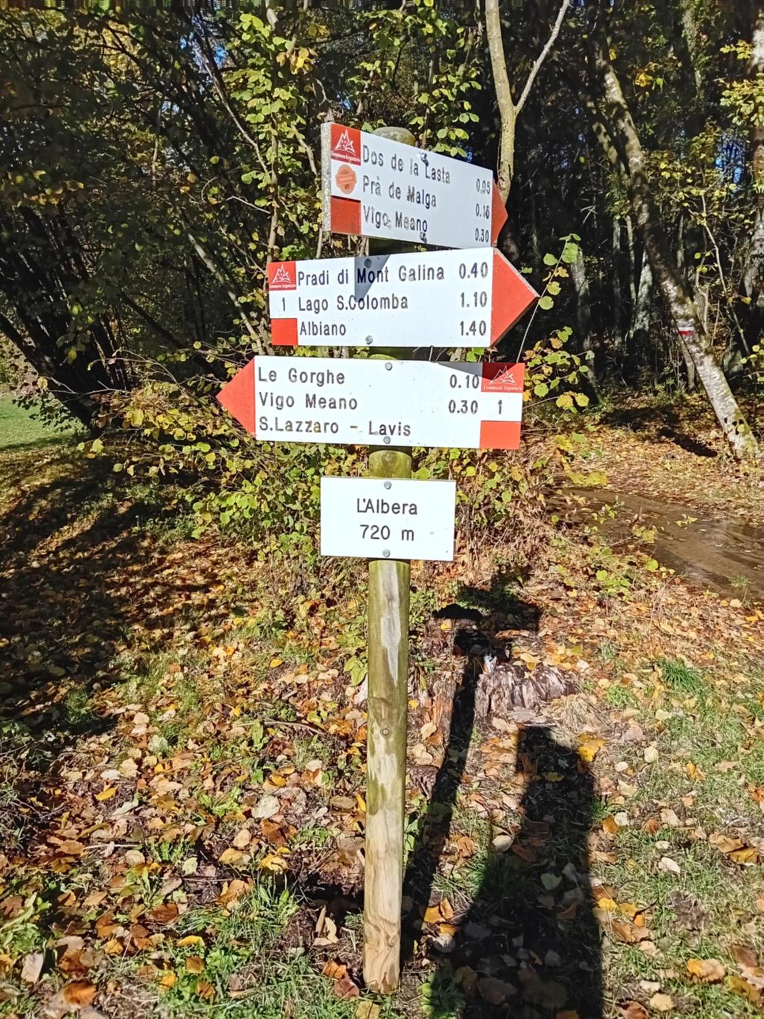 Apartmán Ca Sul Dos Trento Exteriér fotografie